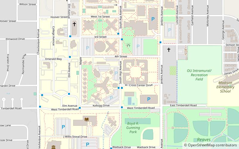 International Adult and Continuing Education Hall of Fame location map