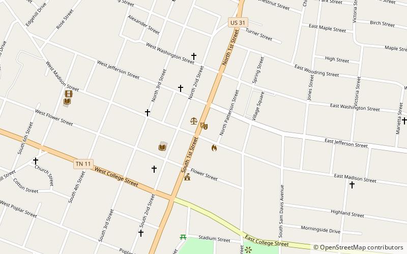 STAAR Theatre location map