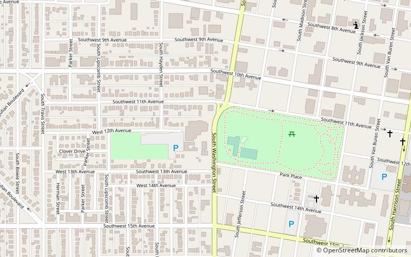 st marys cathedral amarillo location map