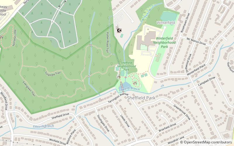 sheffield park charlotte location map