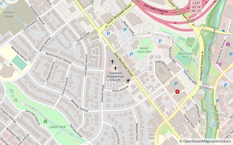 Covenant Presbyterian Church location map