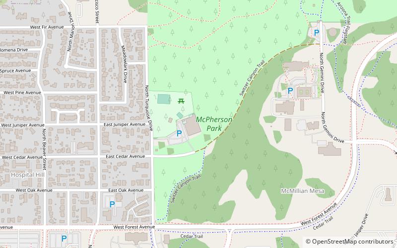 Jay Lively Activity Center location map