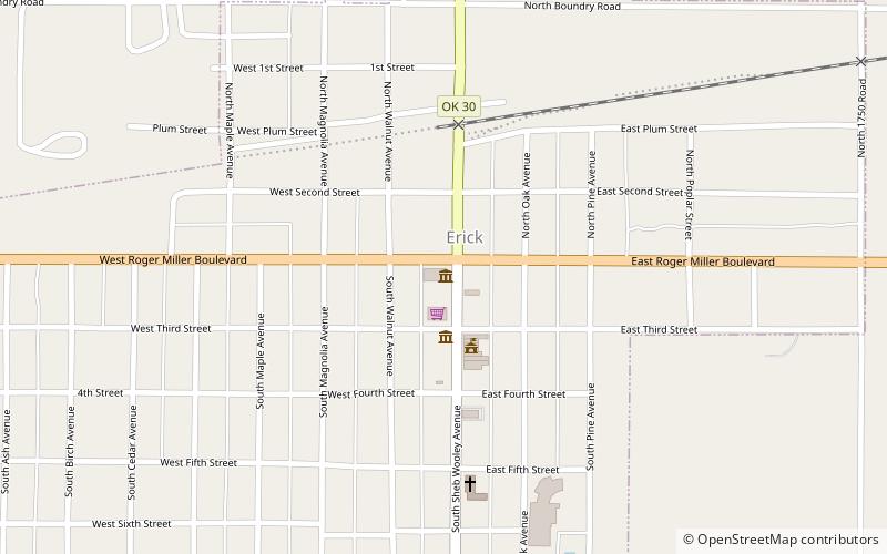 first national bank erick location map