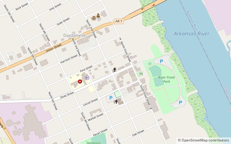 First Presbyterian Church location map