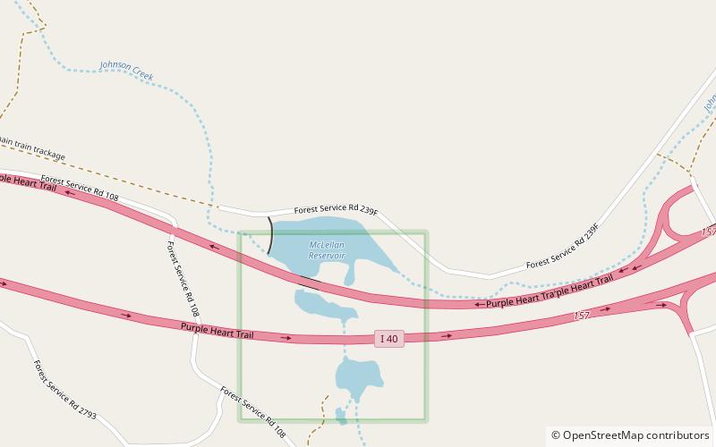 mcclelland lake foret nationale de kaibab location map