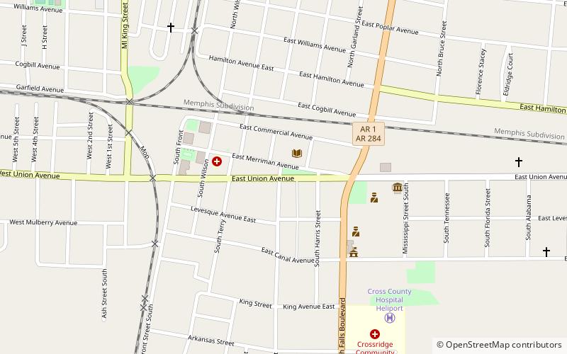 Woman's Progressive Club location map