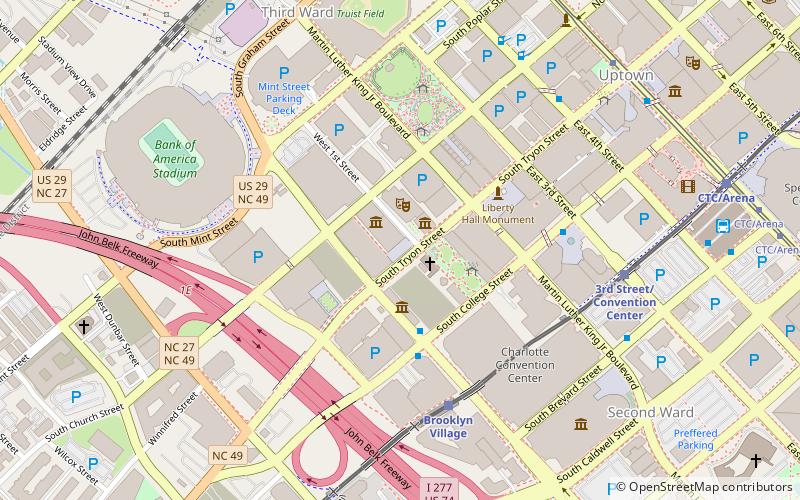 Duke Energy Plaza location map