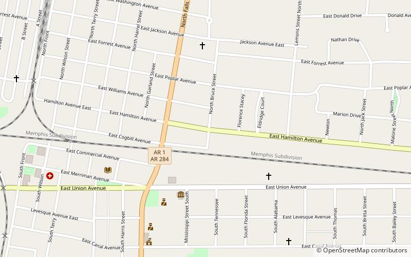 Giboney-Robertson-Stewart House location map