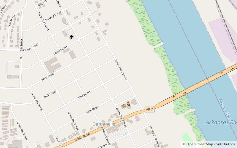Steamboat House location map