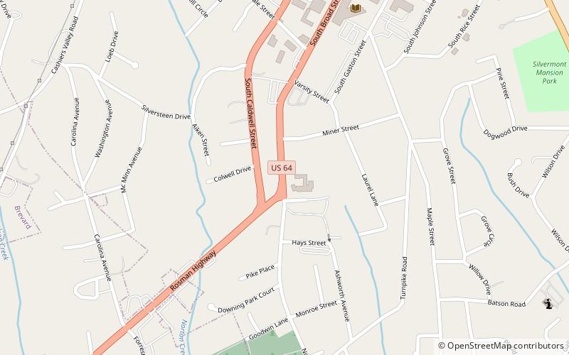 Godfrey-Barnette House location map