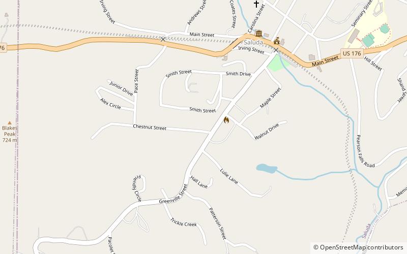 Charlton Leland location map