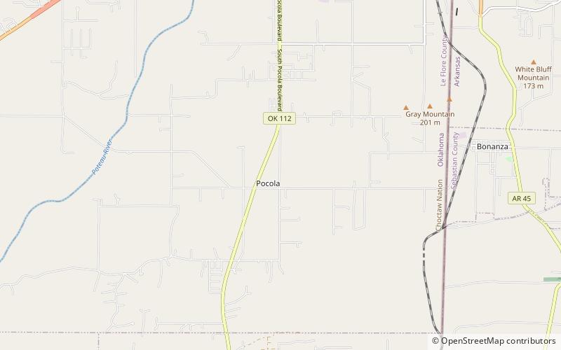 Pocola location map