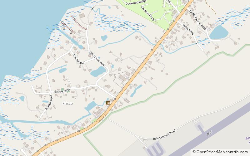frisco art center hatteras island location map