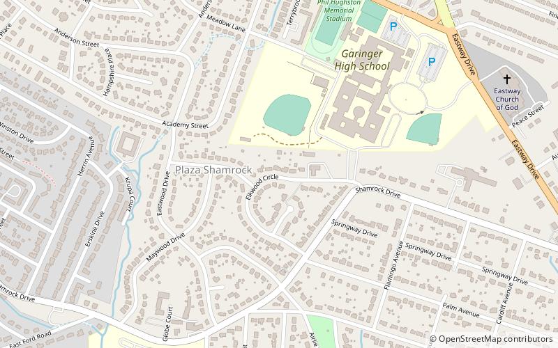 Charlotte Plaza location map