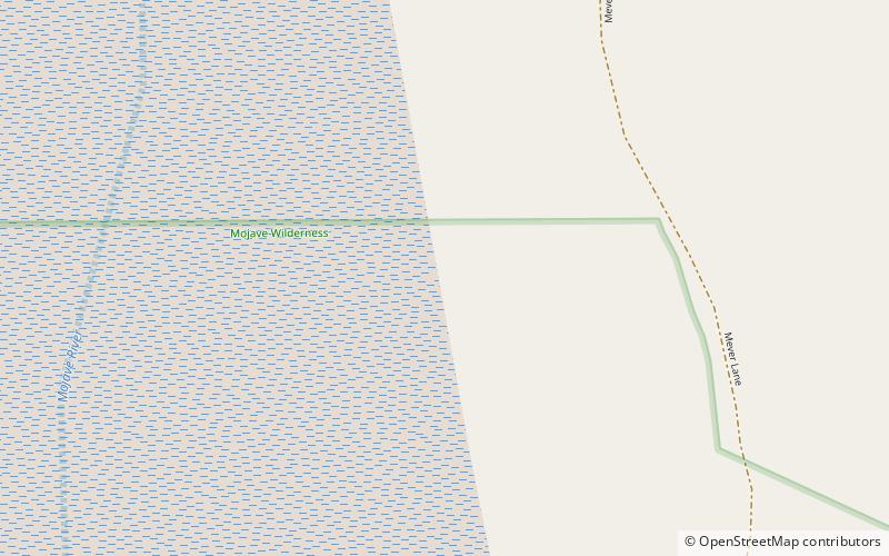 lake mojave mojave national preserve location map