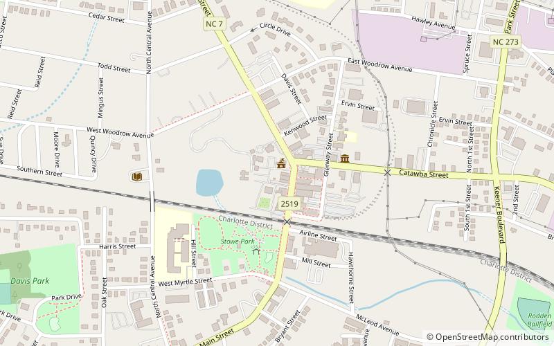 Belmont City Hall location map