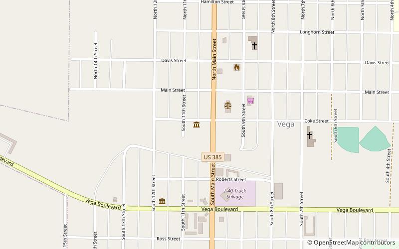 Milburn - Price Culture Museum location map