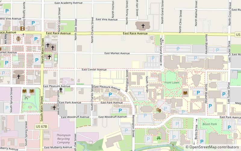 Hicks-Dugan-Deener House location map