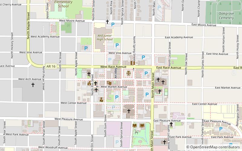 Bank of Searcy location map