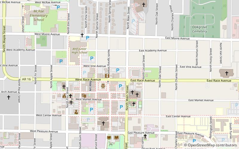 Jesse N. Cypert Law Office location map