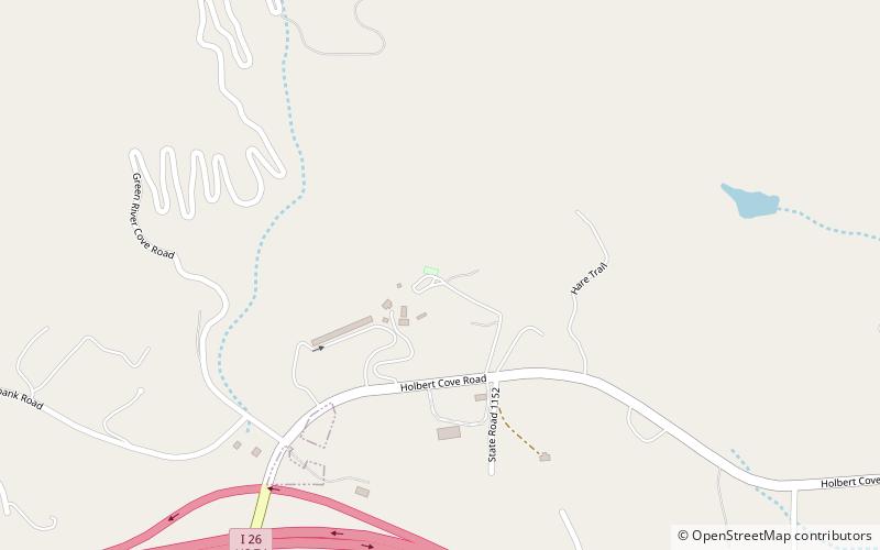 The Gorge Zipline location map