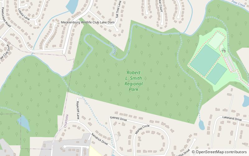 Robert L. Smith District Park location map