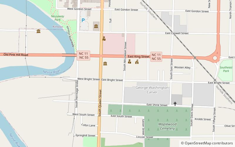 Baptist Parsonage location map