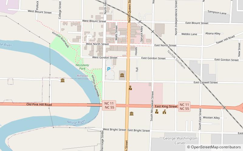CSS Neuse II location map