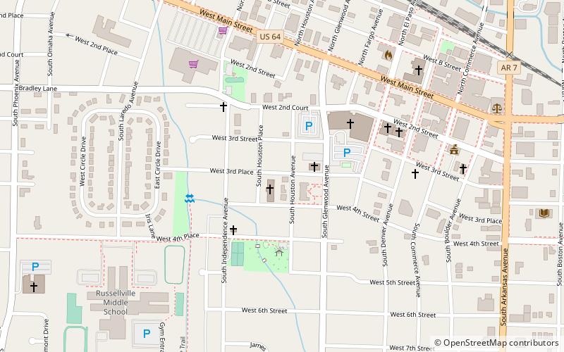 Latimore Tourist Home location map