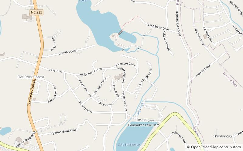 Bonclarken location map