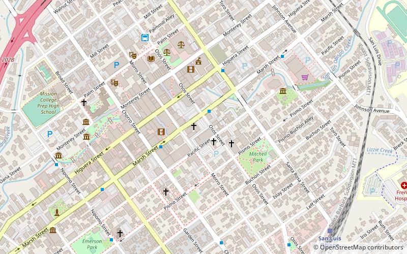 First Presbyterian Church location map