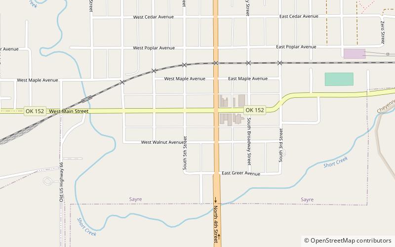Sayre Champlin Service Station location map