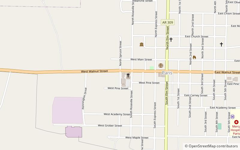 Tolbert E. Gill House location map