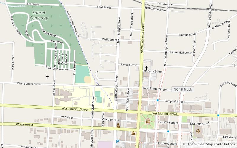 Dr. Victor McBrayer House location map