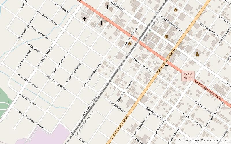 John A. McKay House and Manufacturing Company location map