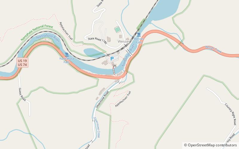 Nantahala Outdoor Center location map