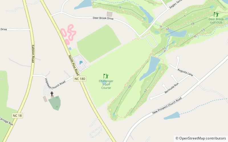 Challenger 3 Golf Course location map