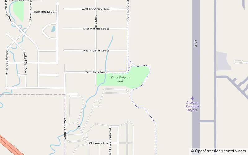 weigant park shawnee location map