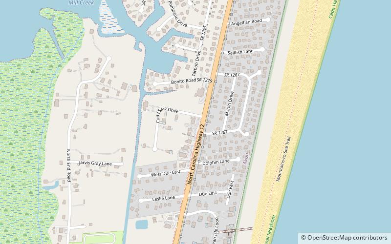 Outer Banks location map