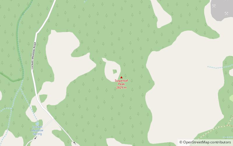 Sugarloaf Peak location map