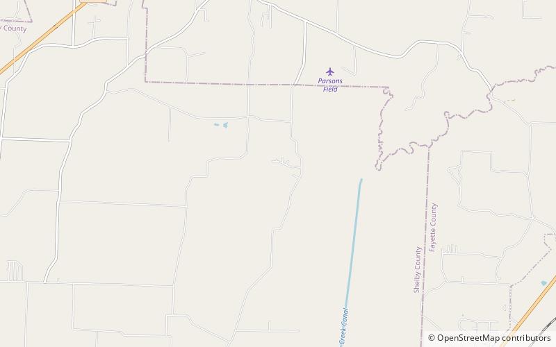 Chickasaw State Park location map