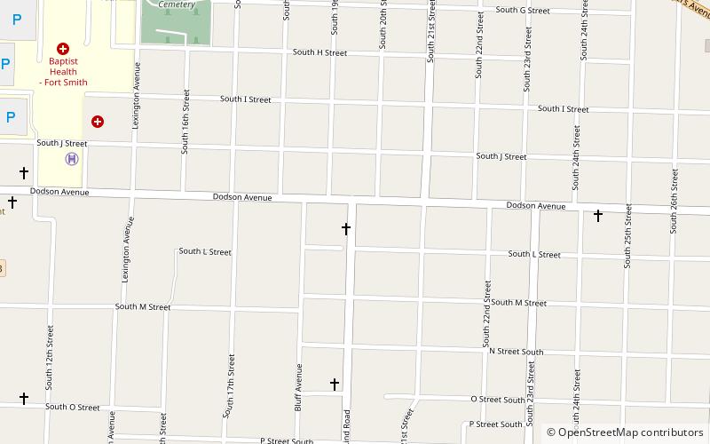 Dodson Avenue Methodist Episcopal Church location map