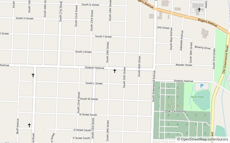 South Side Baptist Church location map