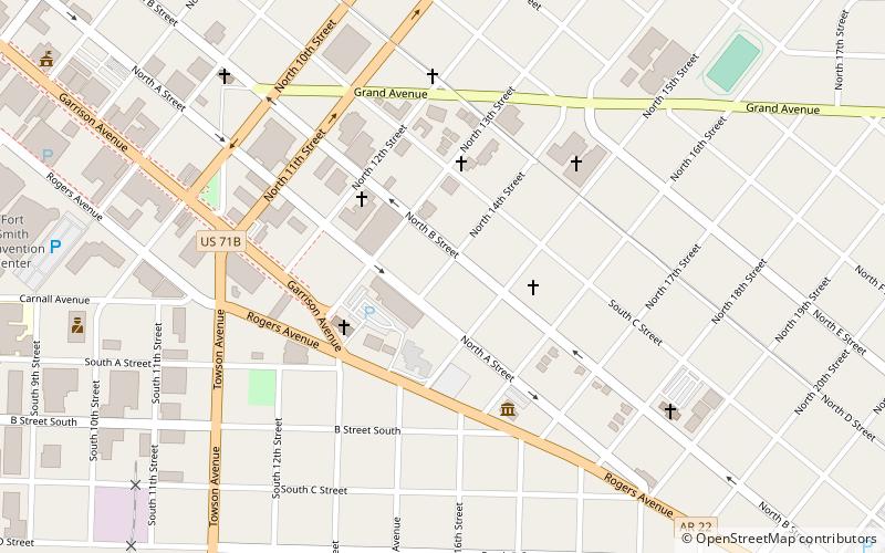 ferguson calderara house fort smith location map