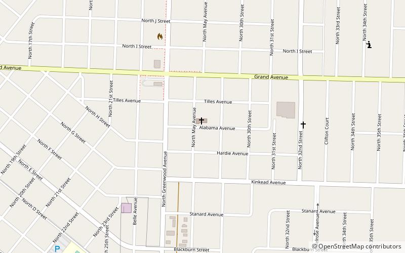 Echols Memorial Christian Church location map