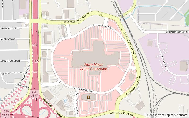 Plaza Mayor at the Crossroads location map