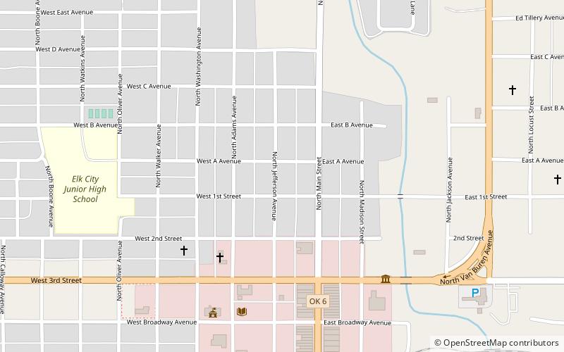 red carpet community theatre elk city location map