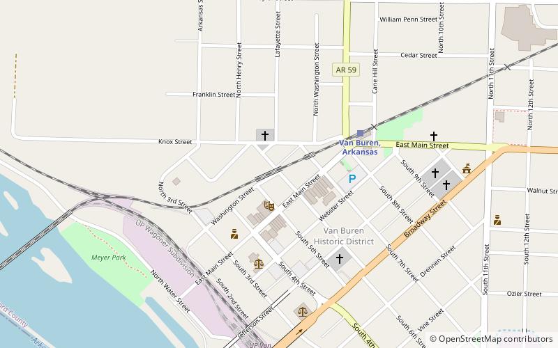 Drennen-Scott House location map