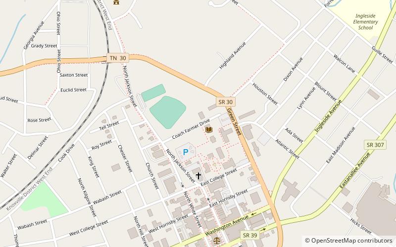 Trinity United Methodist Church location map