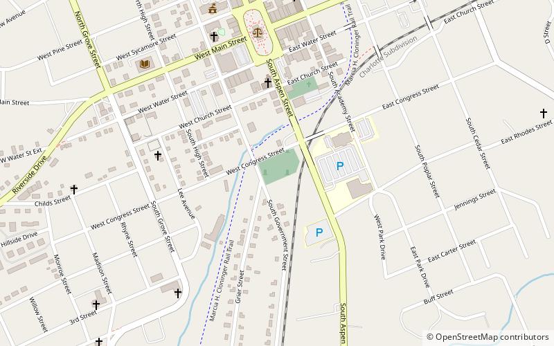 Methodist Church Cemetery location map